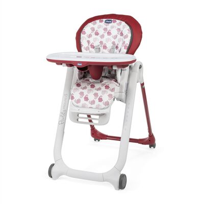 Polly Progres5 Highchair (Red)